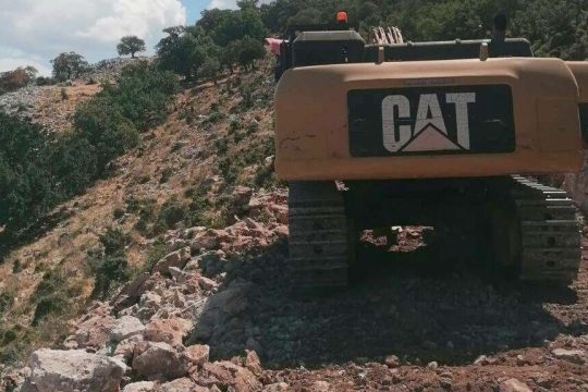 Η διάνοιξη της οδοποιίας στα Ακαρνανικά Ορη συνεχίζεται κανονικά